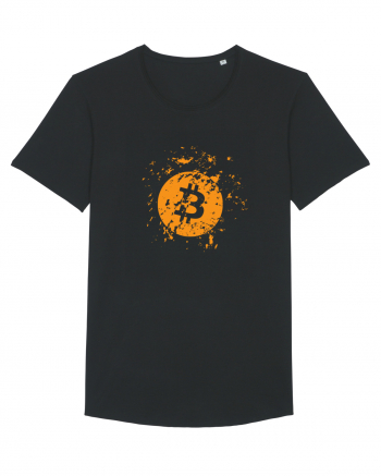 Bitcoin Explosion (orange) Black