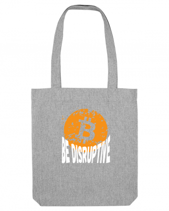 Bitcoin Be Disruptive (alb) Heather Grey