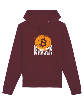 Bitcoin Be Disruptive (alb) Burgundy