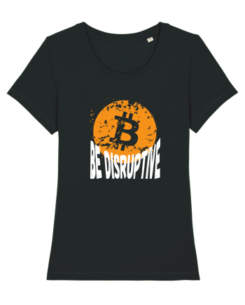 Bitcoin Be Disruptive (alb) Black