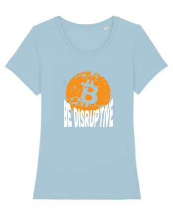 Bitcoin Be Disruptive (alb) Sky Blue