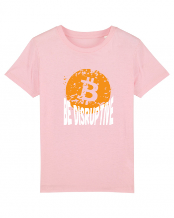 Bitcoin Be Disruptive (alb) Cotton Pink
