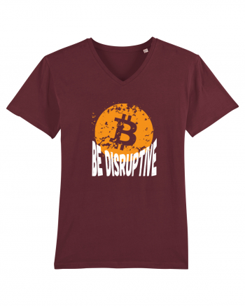 Bitcoin Be Disruptive (alb) Burgundy
