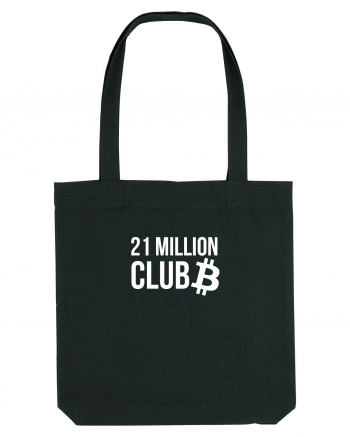 Bitcoin 21 Million Club (alb) Black