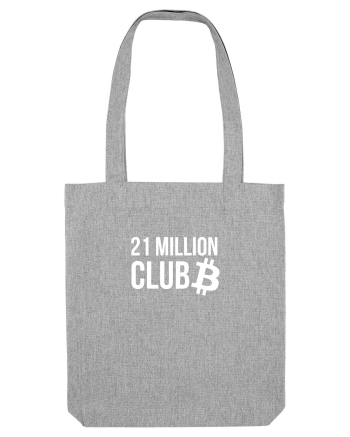Bitcoin 21 Million Club (alb) Heather Grey