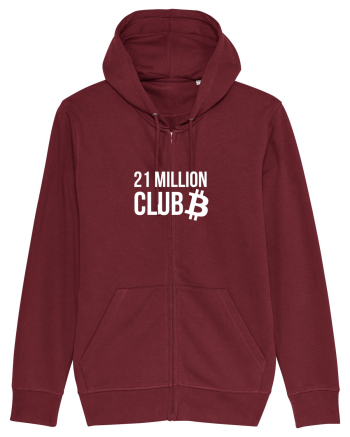 Bitcoin 21 Million Club (alb) Burgundy