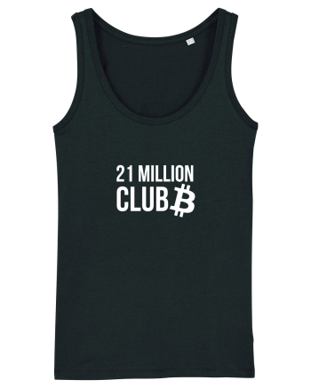 Bitcoin 21 Million Club (alb) Black