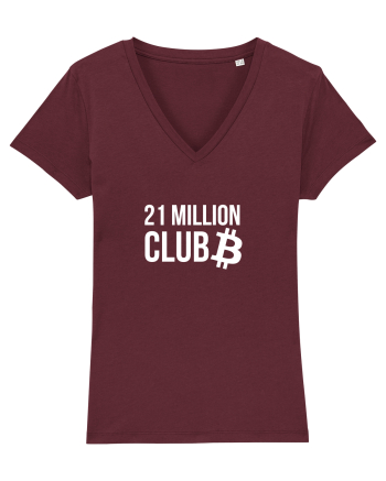 Bitcoin 21 Million Club (alb) Burgundy