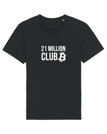 Bitcoin 21 Million Club (alb) Black