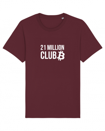 Bitcoin 21 Million Club (alb) Burgundy