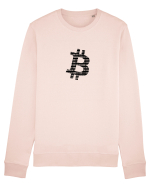 Bitcoin Binary Bluză mânecă lungă Unisex Rise