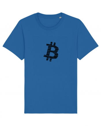 Bitcoin Binary Royal Blue