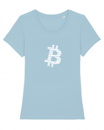 Bitcoin Binary (alb) Sky Blue