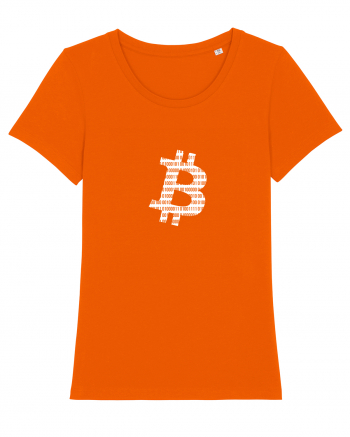 Bitcoin Binary (alb) Bright Orange