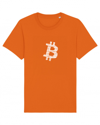 Bitcoin Binary (alb) Bright Orange