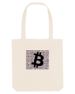 Bitcoin Binary Box Sacoșă textilă