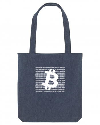 Bitcoin Binary Box (alb) Midnight Blue