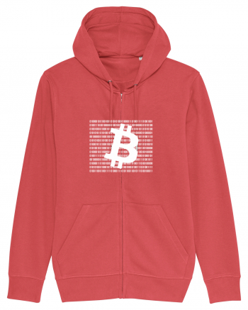 Bitcoin Binary Box (alb) Carmine Red