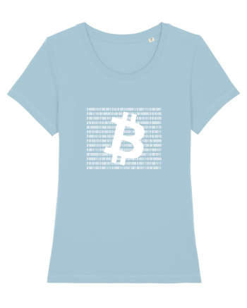 Bitcoin Binary Box (alb) Sky Blue