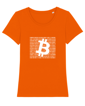 Bitcoin Binary Box (alb) Bright Orange