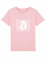 Bitcoin Binary Box (alb) Tricou mânecă scurtă  Copii Mini Creator