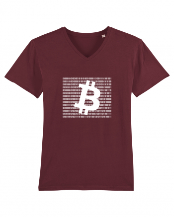 Bitcoin Binary Box (alb) Burgundy
