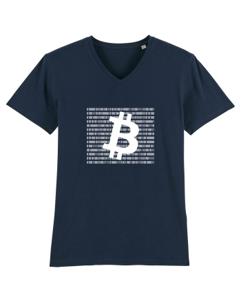 Bitcoin Binary Box (alb) French Navy