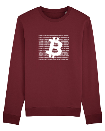 Bitcoin Binary Box (alb) Burgundy