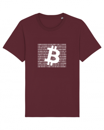 Bitcoin Binary Box (alb) Burgundy
