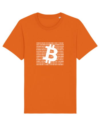 Bitcoin Binary Box (alb) Bright Orange