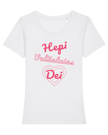 Hepi Valăntains Dei ! White
