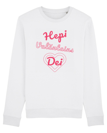 Hepi Valăntains Dei ! White