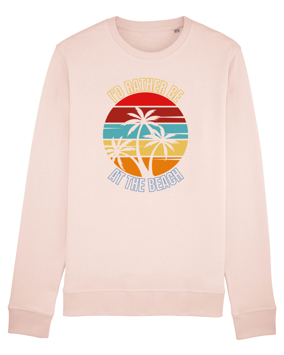 Bluză mânecă lungă Unisex Rise Candy Pink