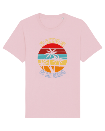 I'd Rather Be At The Beach  Cotton Pink