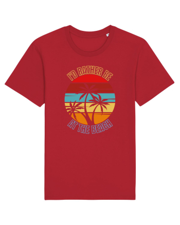 I'd Rather Be At The Beach  Red