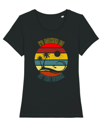 I'd Rather Be At The Beach  Black
