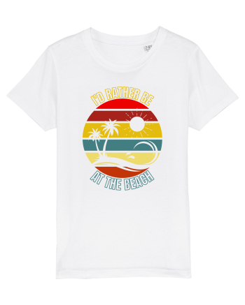 I'd Rather Be At The Beach  White