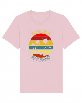 I'd Rather Be At The Beach  Cotton Pink