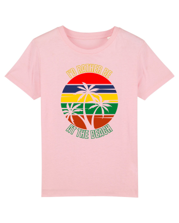 I'd Rather Be At The Beach  Cotton Pink