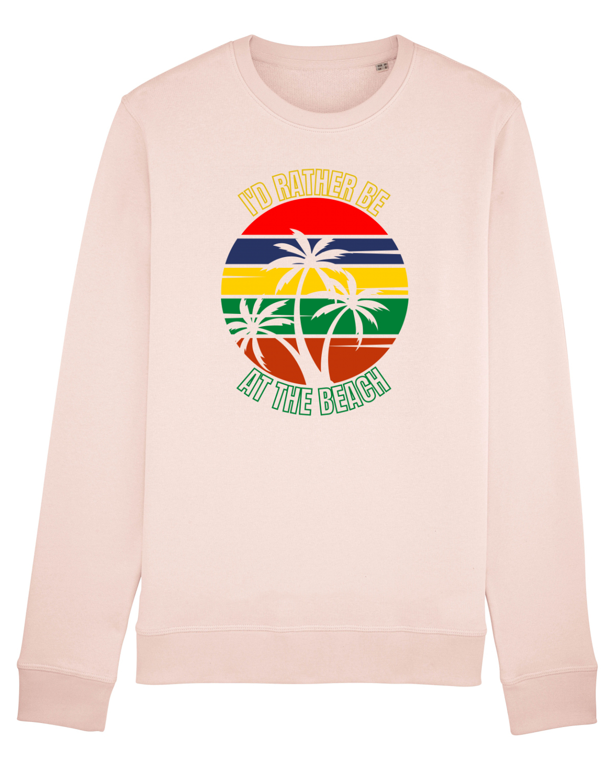 Bluză mânecă lungă Unisex Rise Candy Pink