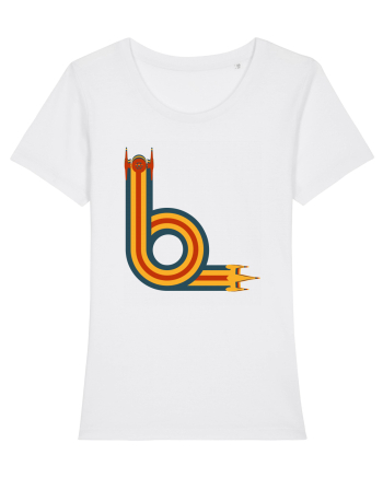 Retro Vintage Star Wars  White