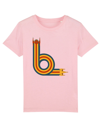 Retro Vintage Star Wars  Cotton Pink