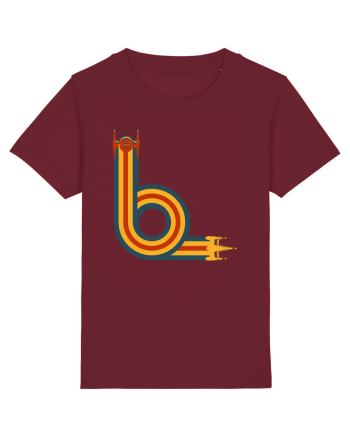 Retro Vintage Star Wars  Burgundy