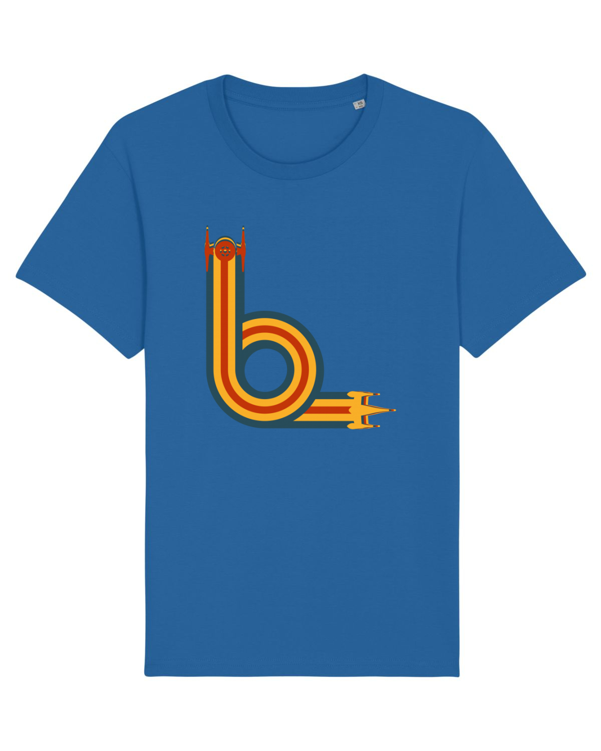 Tricou mânecă scurtă Unisex Rocker Royal Blue