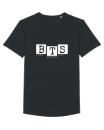 BTS Tricou mânecă scurtă guler larg Bărbat Skater