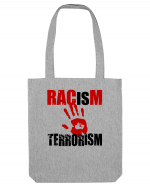 Racism is Terrorism Sacoșă textilă