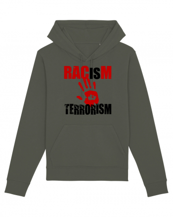 Racism is Terrorism Khaki