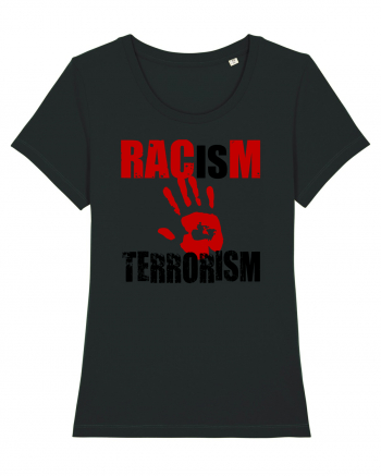 Racism is Terrorism Black