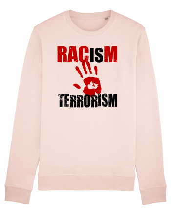 Racism is Terrorism Bluză mânecă lungă Unisex Rise