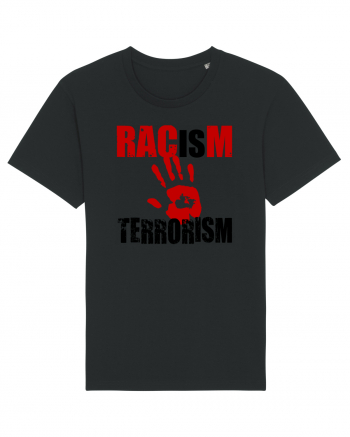 Racism is Terrorism Black